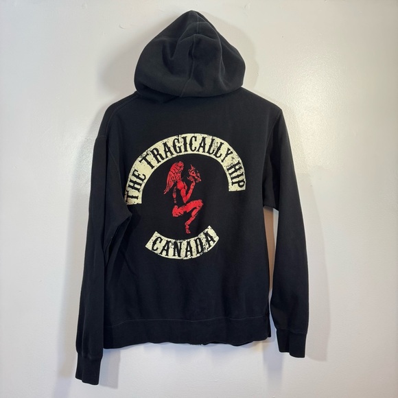 Independent Trading Company Other - Tragically Hip Canada Full Zip Black Hoodie / Sweater Mens Medium